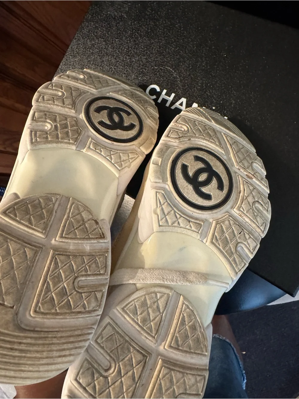 Authentic Chanel sneakers